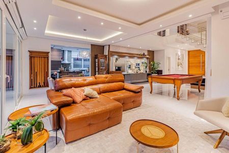 Sala de casa de condomínio para alugar com 3 quartos, 290m² em Neópolis, Gravataí