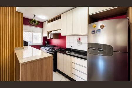 Cozinha de apartamento para alugar com 2 quartos, 45m² em Igara, Canoas