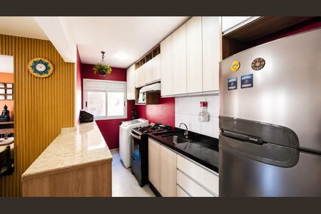 Cozinha de apartamento para alugar com 2 quartos, 45m² em Igara, Canoas