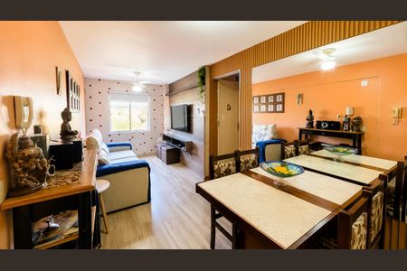 Sala de apartamento para alugar com 2 quartos, 45m² em Igara, Canoas