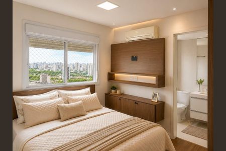 Quarto de apartamento para alugar com 4 quartos, 264m² em Vila Gomes Cardim, São Paulo