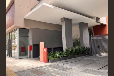 Studio para alugar com 29m², 1 quarto e sem vaga Studio para alugar com 29m², 1 quarto e sem vagaFachada