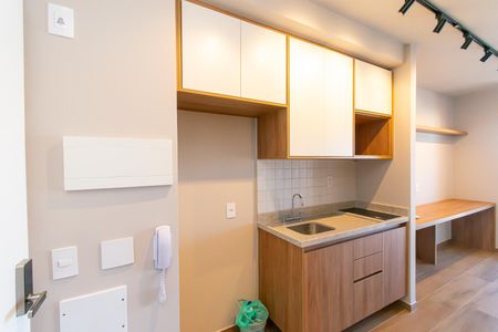 Studio para alugar com 29m², 1 quarto e sem vaga Studio para alugar com 29m², 1 quarto e sem vagaCozinha