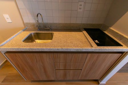 Studio para alugar com 29m², 1 quarto e sem vaga Studio para alugar com 29m², 1 quarto e sem vagaCozinha