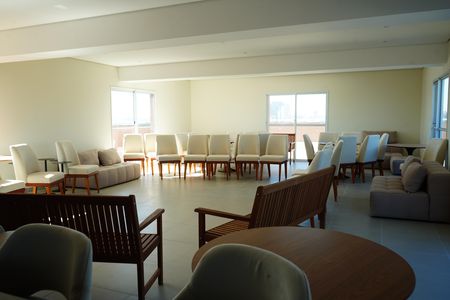 Apartamento para alugar com 42m², 2 quartos e 1 vagaÁrea comum - Salão de festas