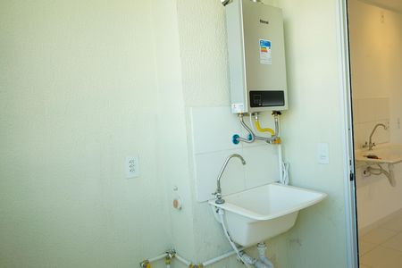 Área de Serviço de apartamento para alugar com 2 quartos, 42m² em Vila Esperança, São Paulo