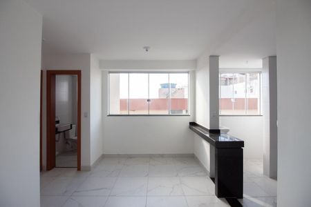 Sala de apartamento para alugar com 2 quartos, 51m² em Santa Branca, Belo Horizonte