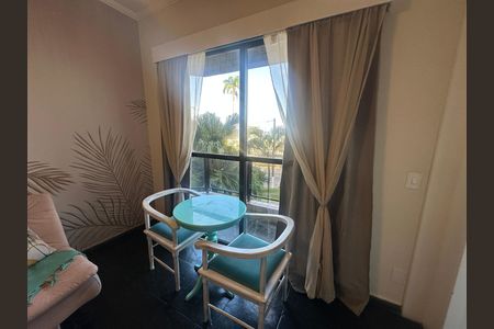 Sala de apartamento para alugar com 1 quarto, 47m² em Itararé, São Vicente