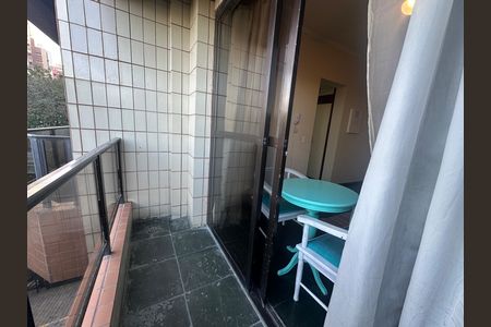 Varanda da Sala de apartamento para alugar com 1 quarto, 47m² em Itararé, São Vicente