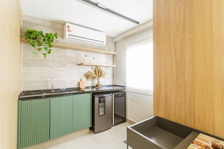 Apartamento para alugar com 32m², 1 quarto e 1 vaga Apartamento para alugar com 32m², 1 quarto e 1 vagaÁrea comum - Salão de jogos