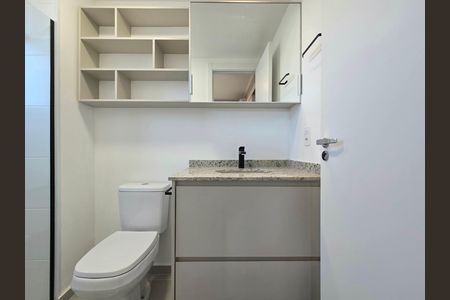 Apartamento para alugar com 32m², 1 quarto e 1 vaga Apartamento para alugar com 32m², 1 quarto e 1 vagaBanheiro da Suíte