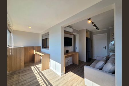 Apartamento para alugar com 32m², 1 quarto e 1 vaga Apartamento para alugar com 32m², 1 quarto e 1 vagaVaranda
