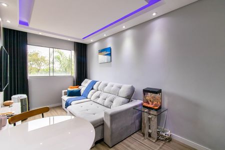 Sala de apartamento à venda com 2 quartos, 70m² em Vila Leonor, Guarulhos
