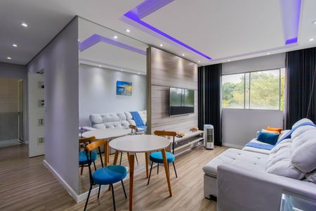 Sala de apartamento à venda com 2 quartos, 70m² em Vila Leonor, Guarulhos