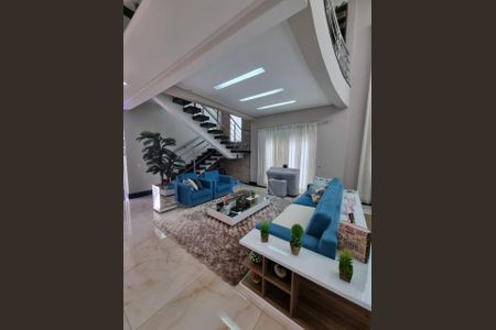 Sala de casa de condomínio para alugar com 4 quartos, 400m² em Jardim Green Park Residence, Hortolândia