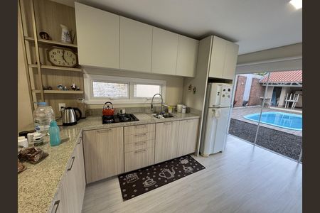 Cozinha de casa à venda com 2 quartos, 122m² em Guarani, Novo Hamburgo
