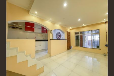 Sala (Casa 1) de casa à venda com 2 quartos, 350m² em Jaguaribe, Osasco