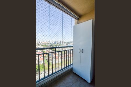 Sala de apartamento à venda com 3 quartos, 70m² em Vila Valparaíso, Santo André