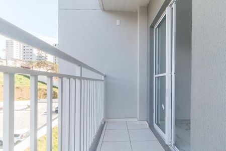 Sacada da Sala de apartamento para alugar com 2 quartos, 52m² em Jardim Obelisco, Poá