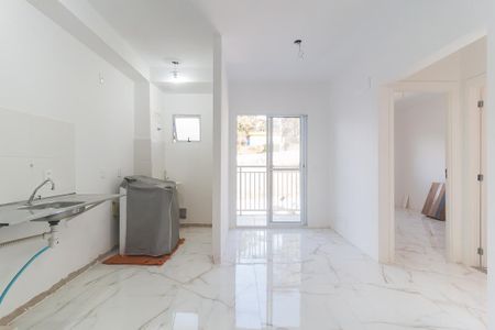 Sala/Cozinha de apartamento para alugar com 2 quartos, 52m² em Jardim Obelisco, Poá
