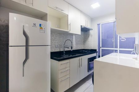 Cozinha de apartamento para alugar com 1 quarto, 43m² em Vila Ivone, São Paulo