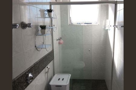 Banheiro  de apartamento à venda com 3 quartos, 100m² em Serra, Belo Horizonte