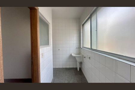 Área de serviço  de apartamento à venda com 3 quartos, 100m² em Serra, Belo Horizonte