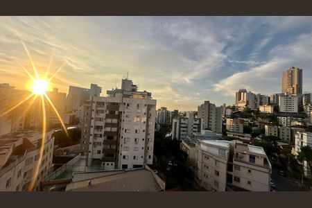 Vista  de apartamento à venda com 3 quartos, 100m² em Serra, Belo Horizonte