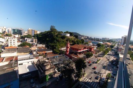 Vista da Sala de apartamento à venda com 1 quarto, 46m² em Fátima, Niterói
