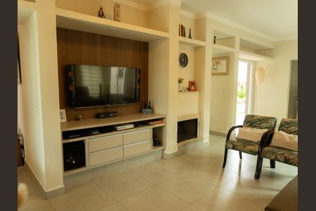 Sala de casa de condomínio para alugar com 3 quartos, 252m² em Parque Bom Retiro, Paulínia