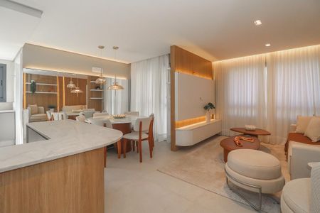 Apartamento à venda com 109m², 3 quartos e 2 vagasSala