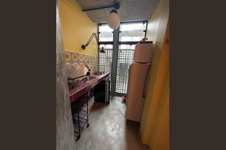 Cozinha de apartamento para alugar com 1 quarto, 52m² em Centro Histórico de São Paulo, São Paulo