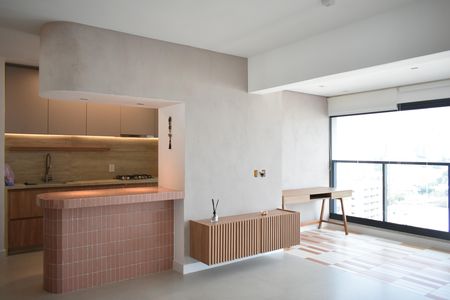 Apartamento para alugar com 79m², 1 quarto e 1 vagaSala