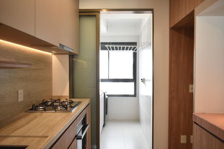 Cozinha de apartamento para alugar com 1 quarto, 79m² em Vila Clementino, São Paulo