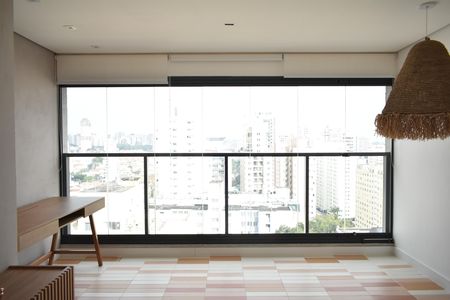Sala de apartamento para alugar com 1 quarto, 79m² em Vila Clementino, São Paulo