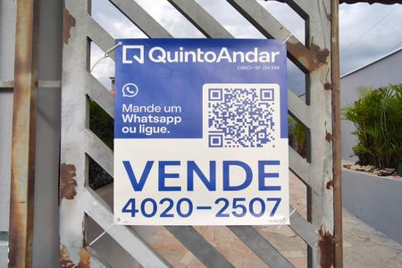 PLACA INSTALADA NA FACHADA de casa para alugar com 2 quartos, 110m² em Jardim Santa Rosa, Campinas