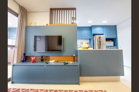 Sala de apartamento para alugar com 2 quartos, 69m² em Brooklin, São Paulo