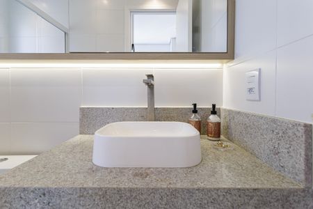 Apartamento à venda com 25m², 1 quarto e sem vaga Apartamento à venda com 25m², 1 quarto e sem vagaBanheiro da Suíte