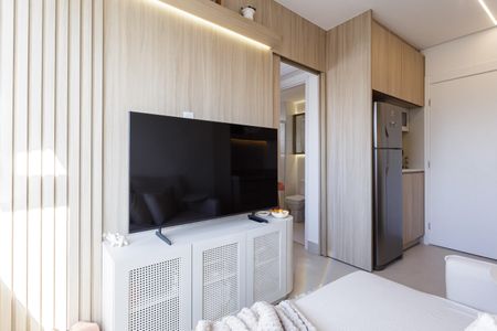 Apartamento à venda com 25m², 1 quarto e sem vaga Apartamento à venda com 25m², 1 quarto e sem vagaSala/Cozinha