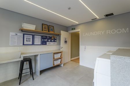Apartamento à venda com 25m², 1 quarto e sem vaga Apartamento à venda com 25m², 1 quarto e sem vagaLavanderia