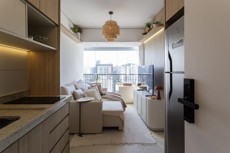 Apartamento à venda com 25m², 1 quarto e sem vaga Apartamento à venda com 25m², 1 quarto e sem vagaSala/Cozinha
