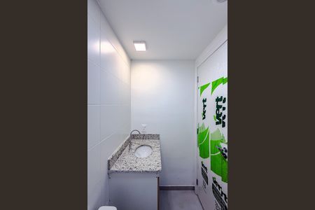 Studio para alugar com 25m², 1 quarto e sem vaga Studio para alugar com 25m², 1 quarto e sem vagaBanheiro da Suíte
