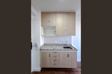 Studio para alugar com 25m², 1 quarto e sem vaga Studio para alugar com 25m², 1 quarto e sem vagaCozinha