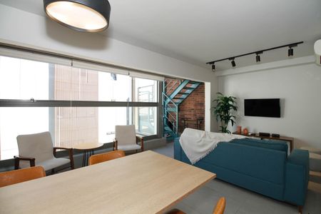 Apartamento para alugar com 82m², 1 quarto e 2 vagas Apartamento para alugar com 82m², 1 quarto e 2 vagasSala e Cozinha