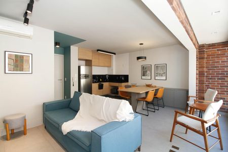 Apartamento para alugar com 82m², 1 quarto e 2 vagas Apartamento para alugar com 82m², 1 quarto e 2 vagasSala e Cozinha