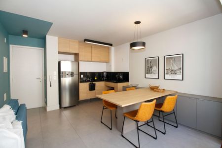 Apartamento para alugar com 82m², 1 quarto e 2 vagas Apartamento para alugar com 82m², 1 quarto e 2 vagasSala e Cozinha