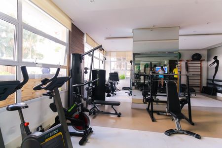 Apartamento à venda com 52m², 1 quarto e 1 vaga Apartamento à venda com 52m², 1 quarto e 1 vagaÁrea comum - Academia