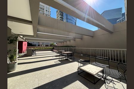 Área comum de kitnet/studio para alugar com 1 quarto, 24m² em Pinheiros, São Paulo