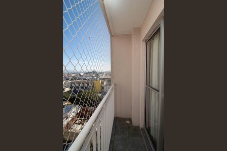 Varanda da Sala de apartamento para alugar com 3 quartos, 64m² em Vila das Bandeiras, Guarulhos
