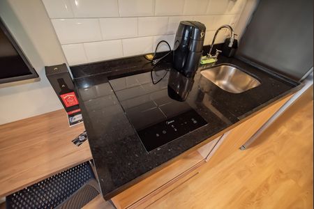 Studio para alugar com 28m², 1 quarto e sem vaga Studio para alugar com 28m², 1 quarto e sem vagaCozinha